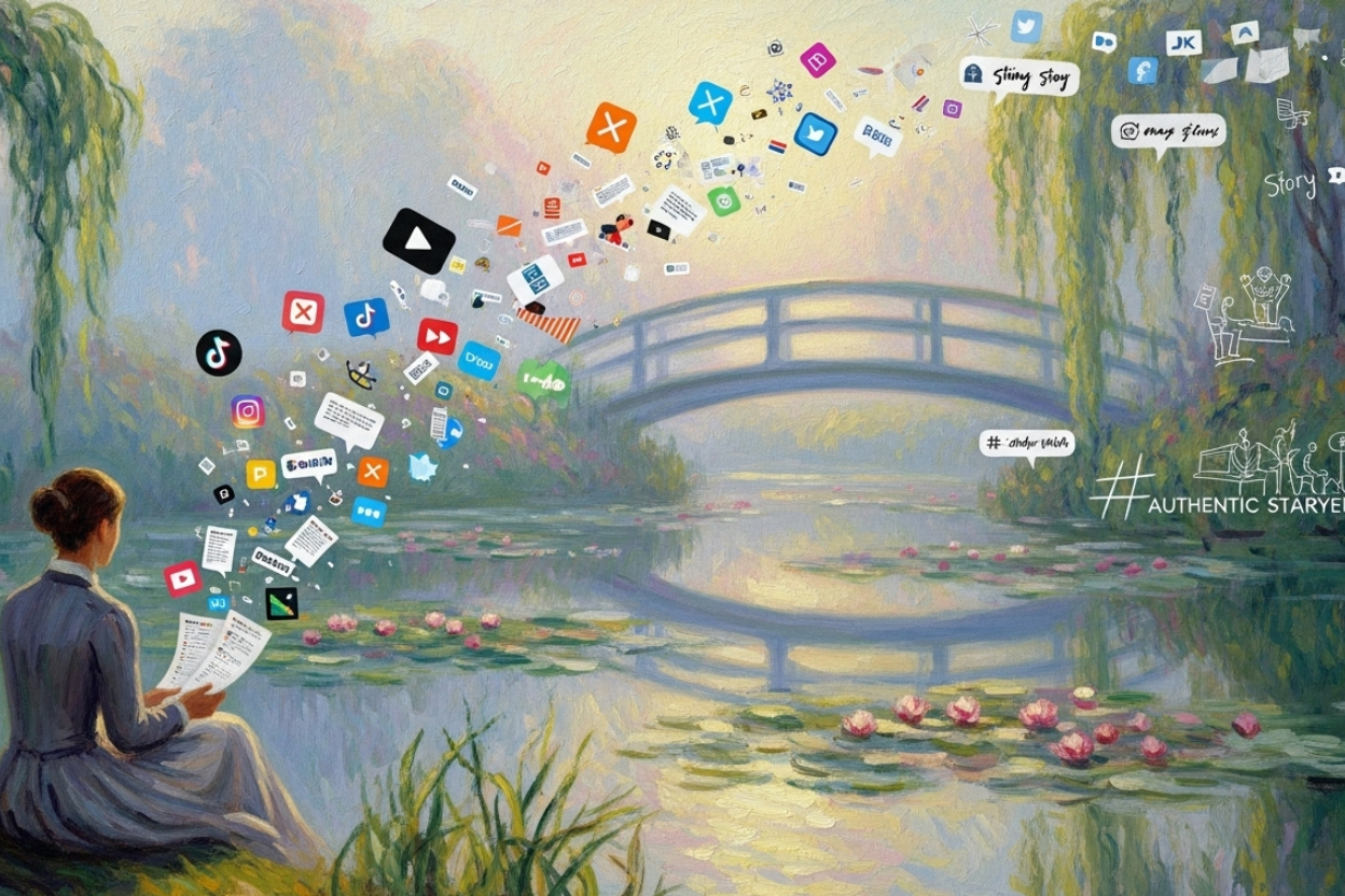 Storytelling di Media Sosial Cara Baru Mengubah Press Release Jadi Narasi Sosial