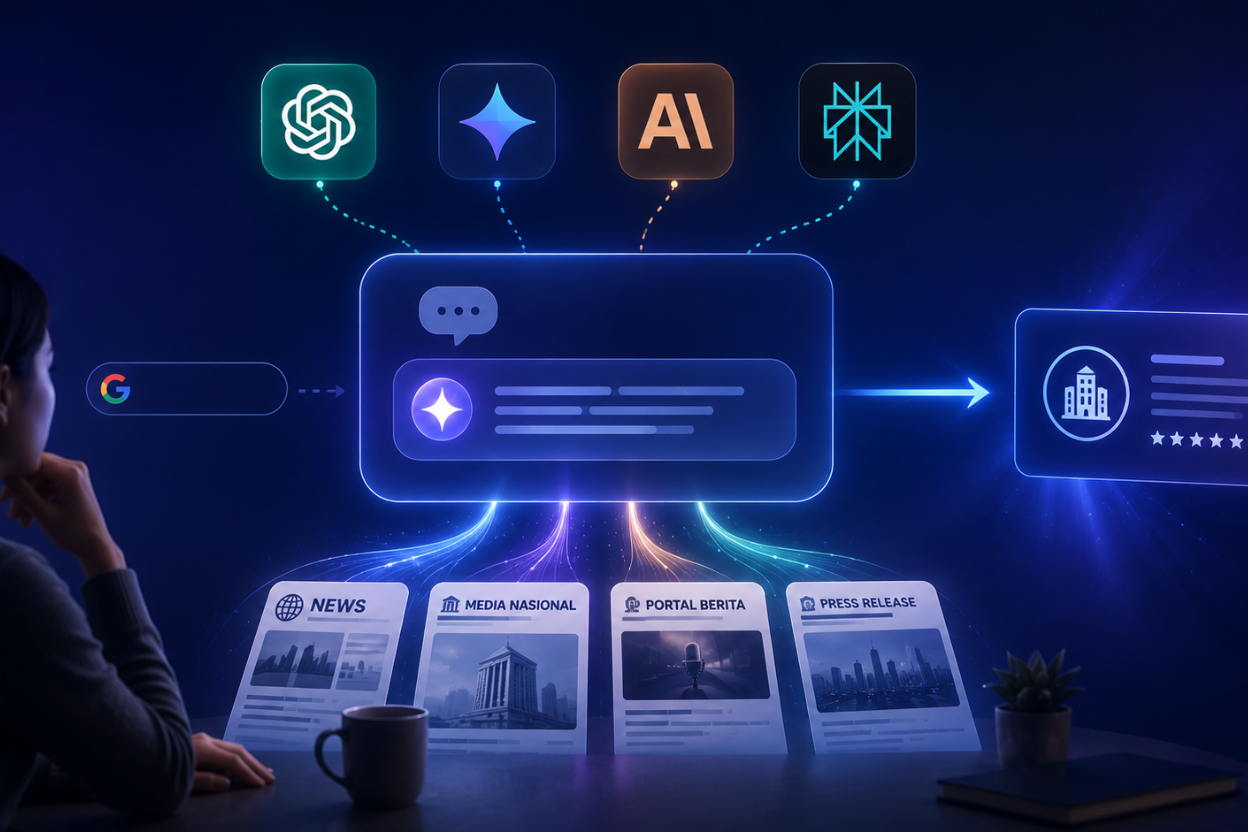 Era Search Generative Experience (SGE): Bagaimana Struktur Press Release Harus Berubah Agar Tetap Muncul di Google Modern