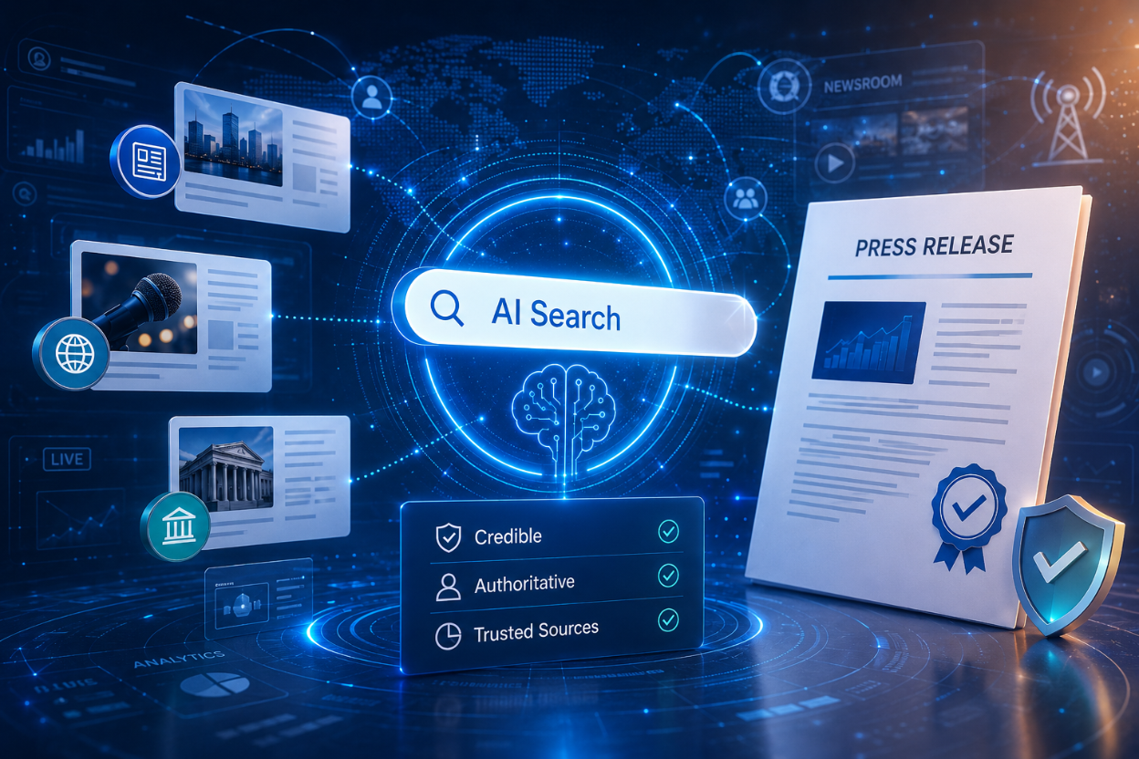 Press Release di Era AI Search: Membangun Kredibilitas Brand Lewat Media