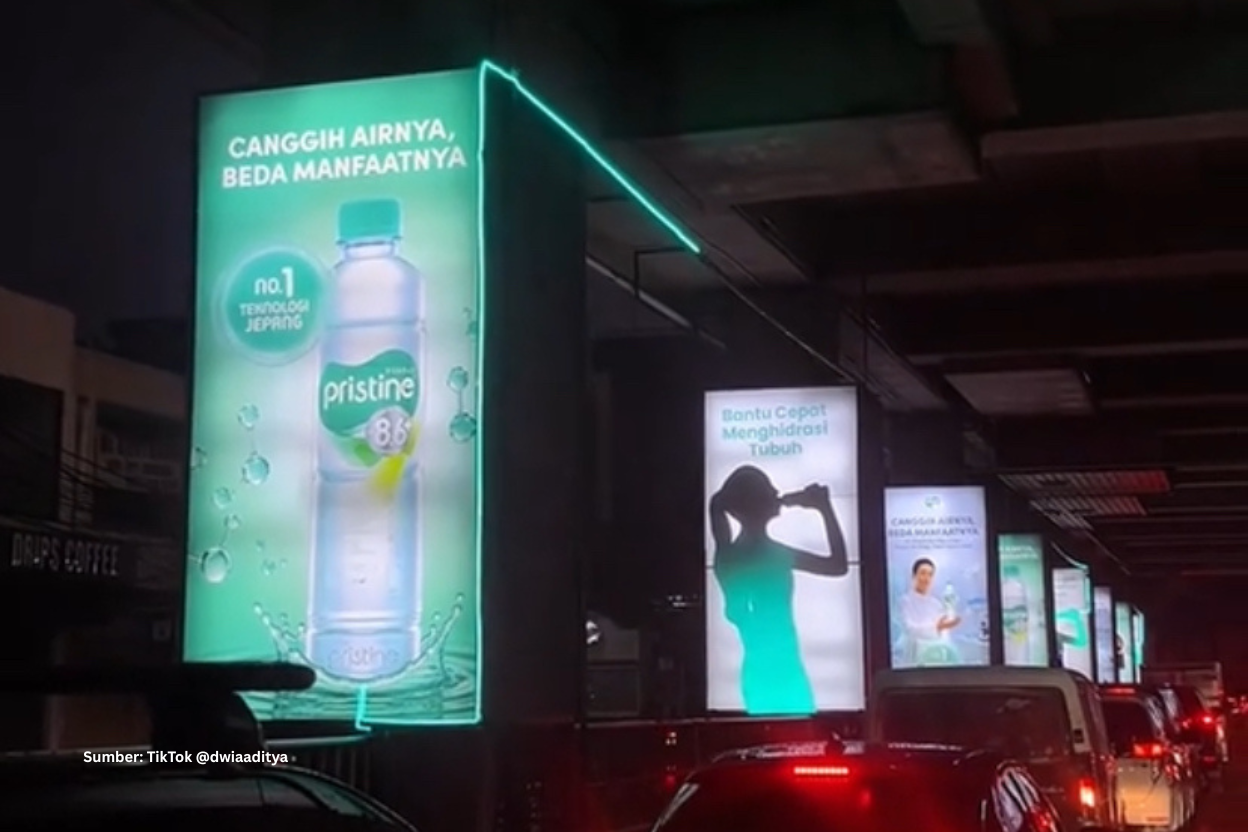 Creative dalam Branding: Brand Message Billboard Pristine